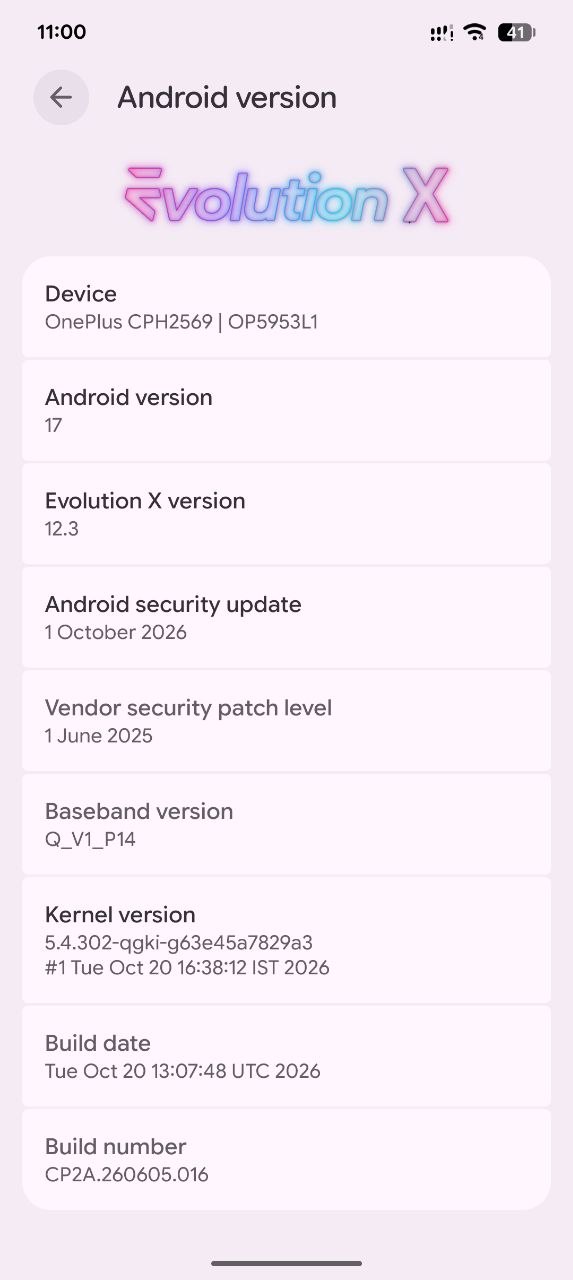 EvolutionX 12.3 — screenshot 1