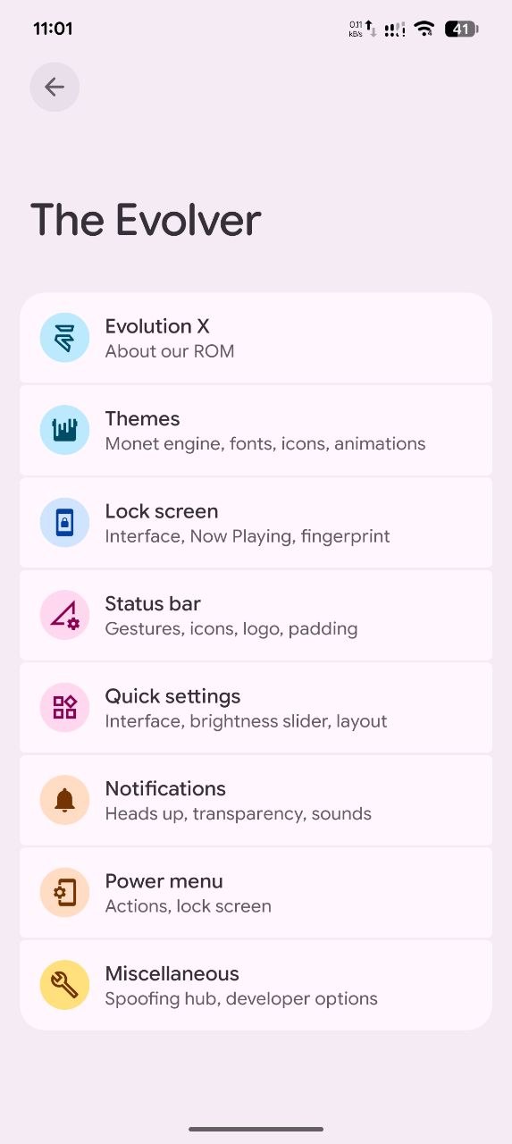 EvolutionX 12.3 — screenshot 2