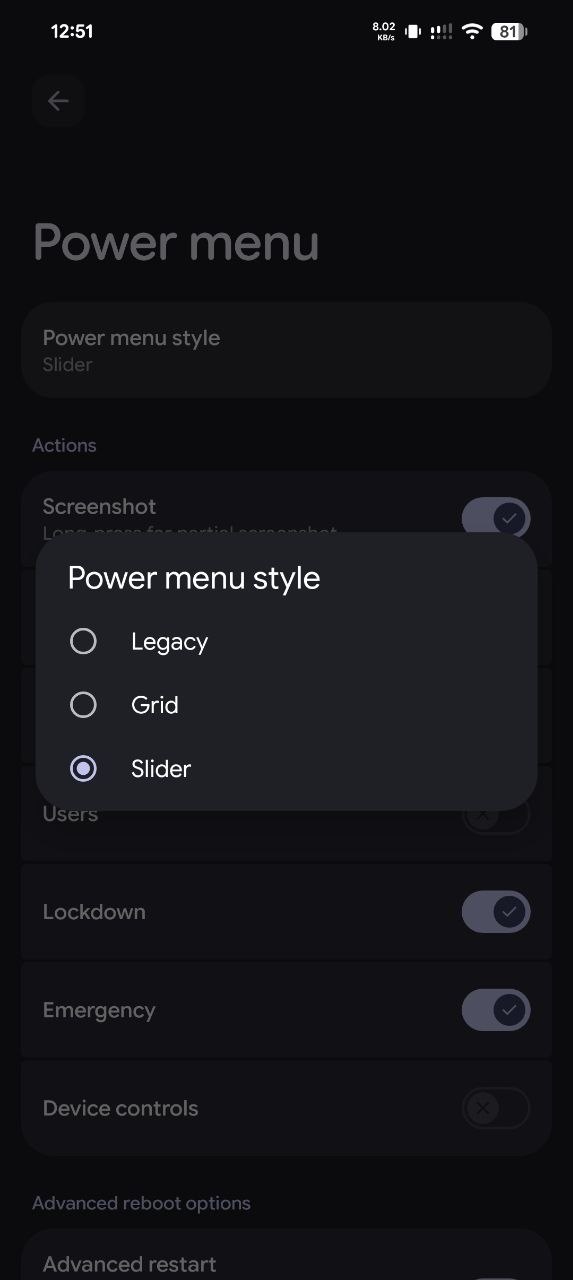 LunarisAOSP 3.12 — screenshot 2