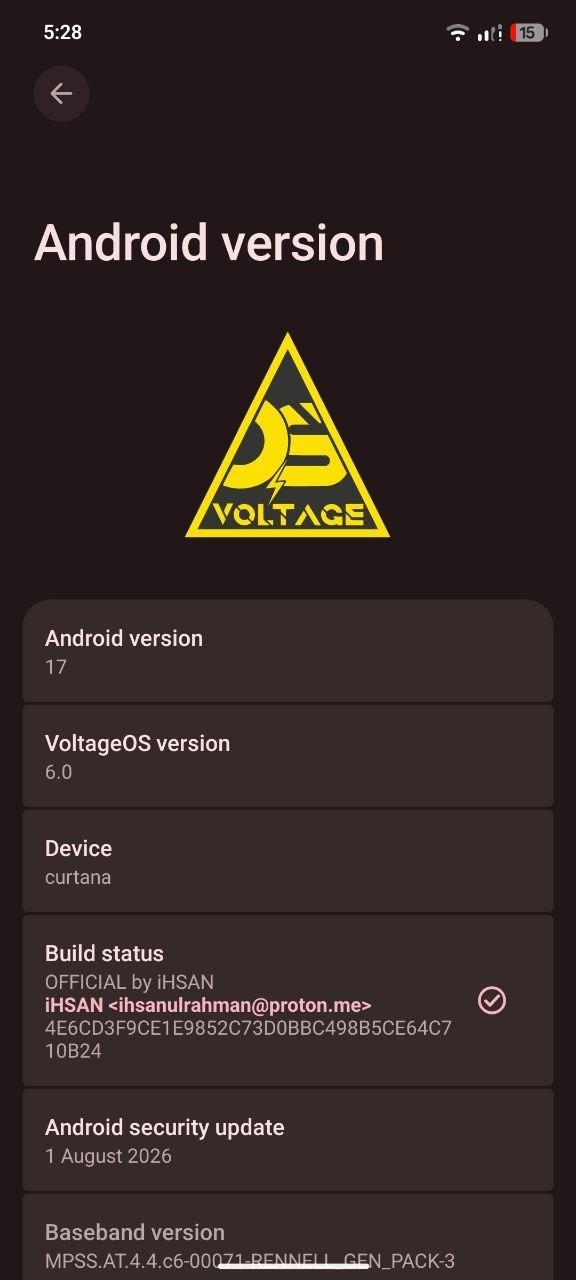VoltageOS 6.0 — screenshot 1